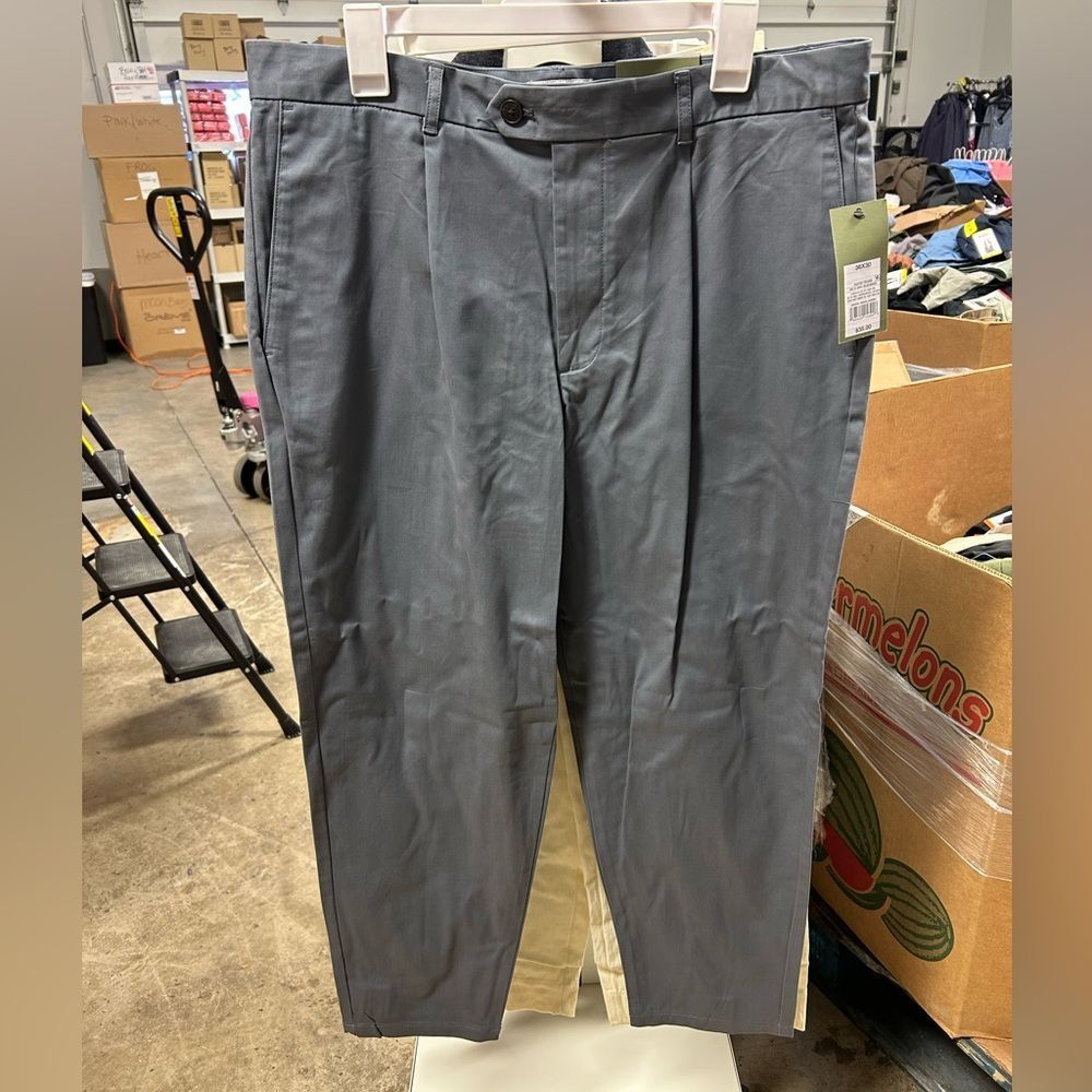 Goodfellow & Co Men's Charcoal Pleated Trousers
